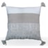 Almofada Tricô Multi Pontos Off White e Areia - 53cmx50cm