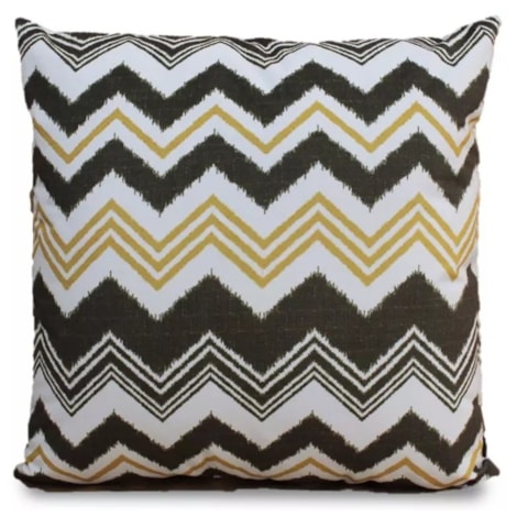 Almofada Veludo Zig Zag - 52cmx52cm