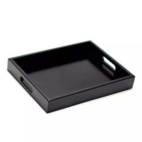 Bandeja Laca Noir 36x27cm