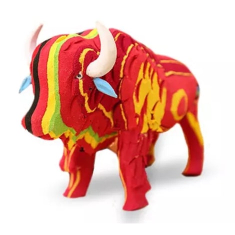 Bison Zeric Africano Ocean Sole Médio
