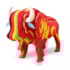 Bison Zeric Africano Ocean Sole Médio