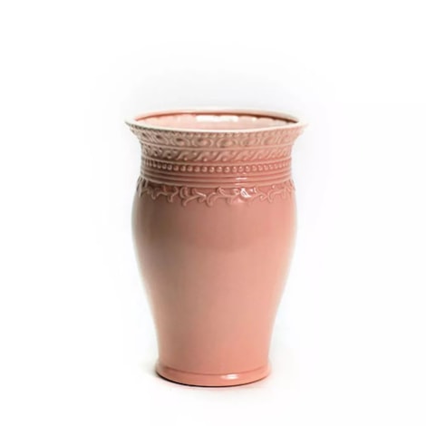Cachepot Braganza Rosa Pequeno