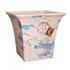 Cachepot de Porcelana Branco c/Aves