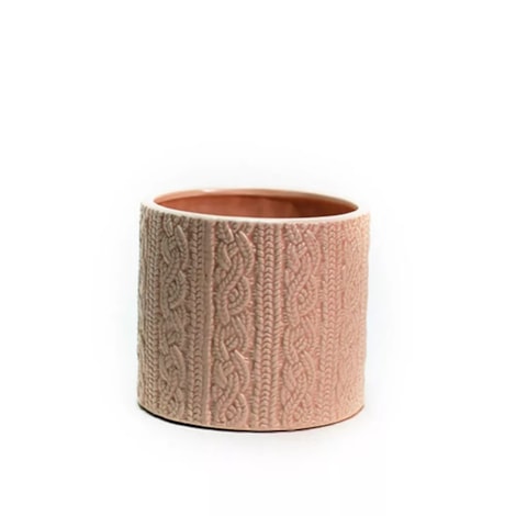Cachepot Renda Braganza Pequeno - 14x12,5cm