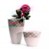 Cachepot Skak Xadrez Grande 29x43cm