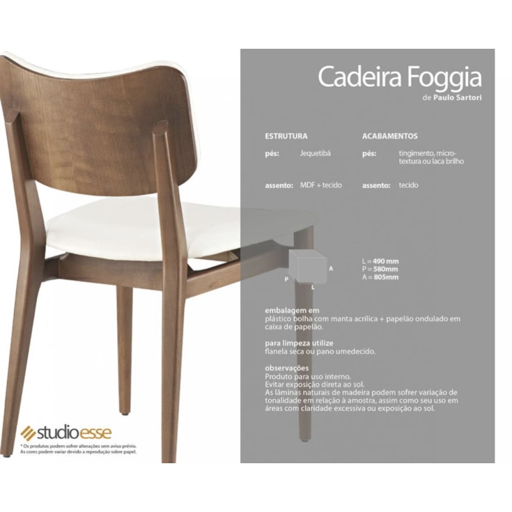 Cadeira Foggia