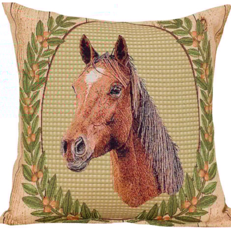 Capa de Almofada Caballos 3 - 45x45cm
