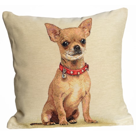 Capa de Almofada Chihuahua - 45x45cm