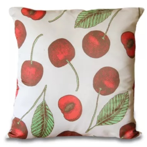 Capa de Almofada Framboesa do Bosque - 45cmx45cm