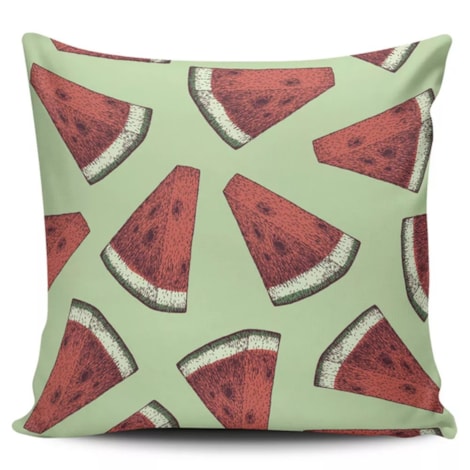 Capa de Almofada Melância Refrescante - 45cmx45cm