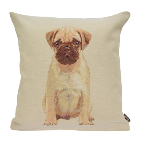Capa de Almofada Pug 1 - 45x45cm