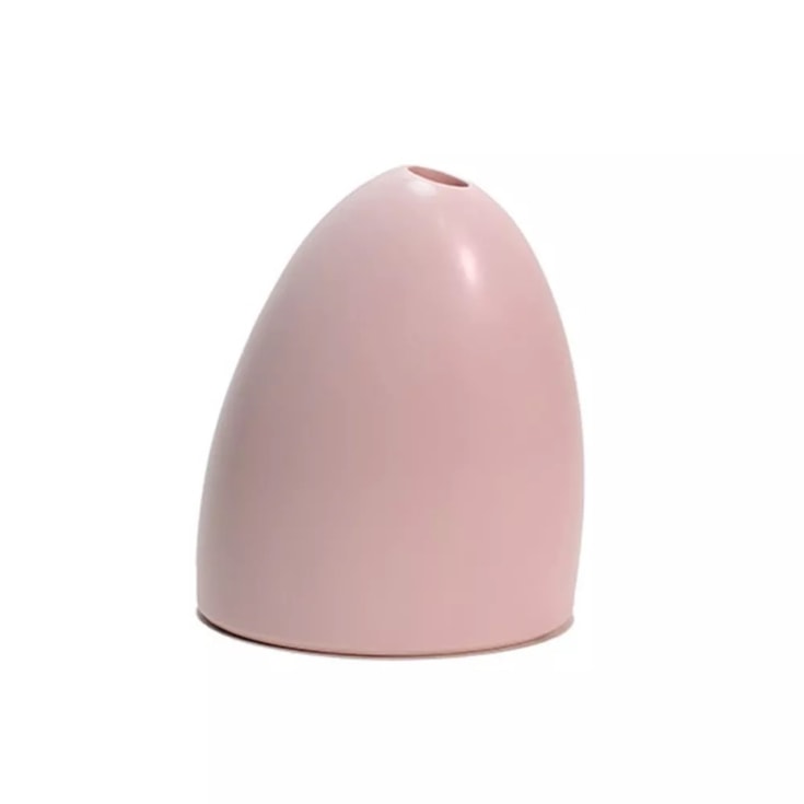 Castiçal Pão de Açúcar Rosa Chá Alto