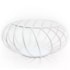Centro de Mesa Tramhe Branco  Pequeno - 39x18cm