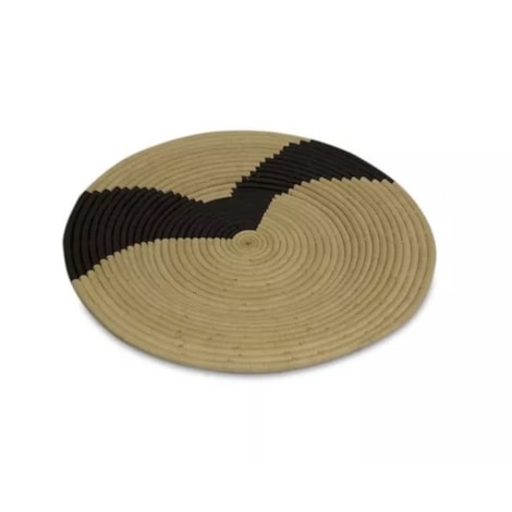 Centro de Mesa Ugandan Raffia Plate IX