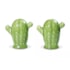 Conjunto Saleiro e Pimenteiro Cactus - 2 Pçs