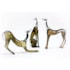Escultura Cachorro Greyhound Sit Resina