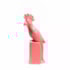 Escultura Calopsita Rosa em Cerâmica Pequena