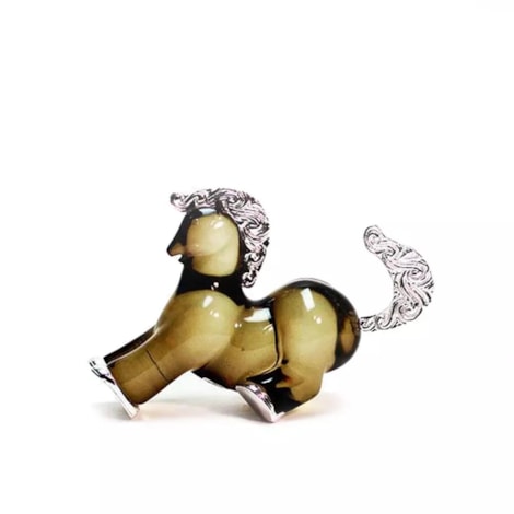 Escultura Cavalo Cheval Debout - 22x15cm