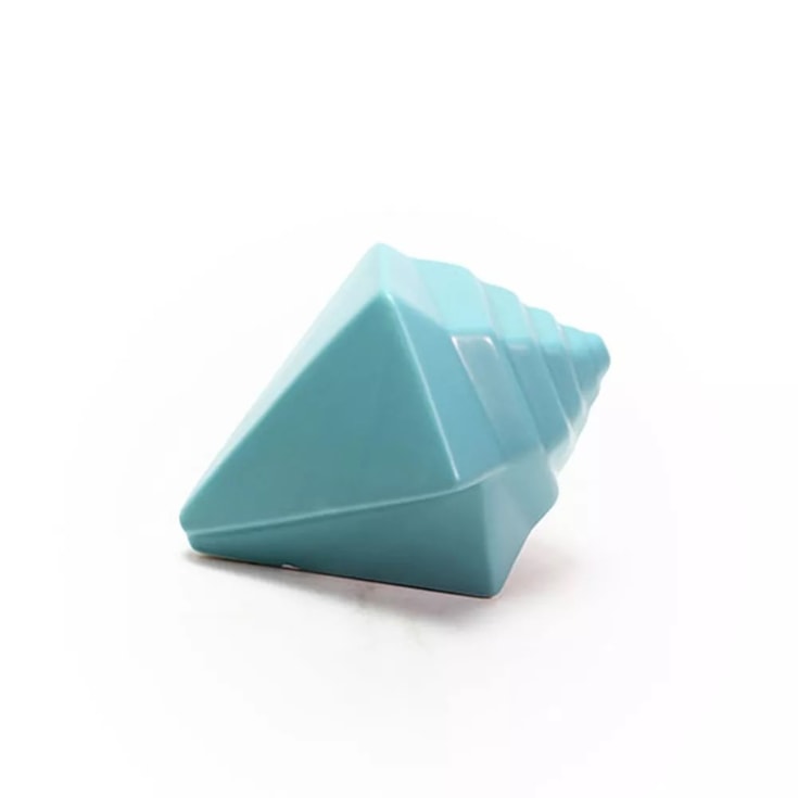 Escultura Concha Coquille Bleu - 14x10cm
