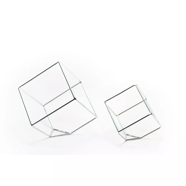 Escultura Cubo Metric  Grande - 20x20cm