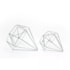 Escultura Diamante Pequeno - 26x31cm