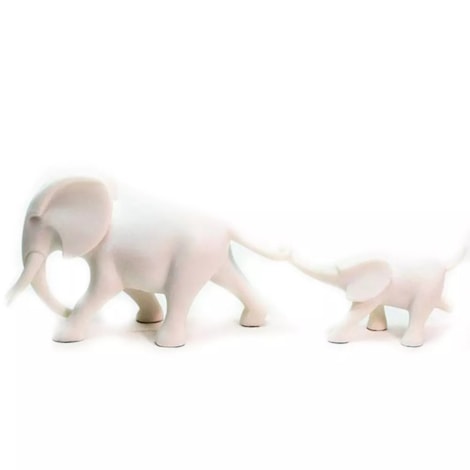 Escultura Elefante Indung - 47x17cm