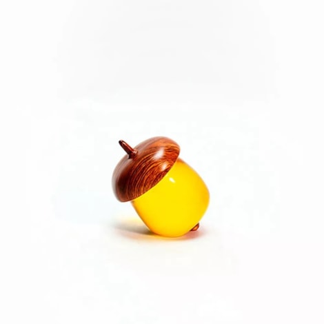 Escultura Noz Acorn Pequeno - 12x13cm