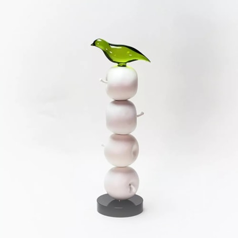 Escultura Pássaro Appel Grande - 12x43,5cm