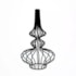 Escultura Tond Frot Preta Grande - 35x59cm