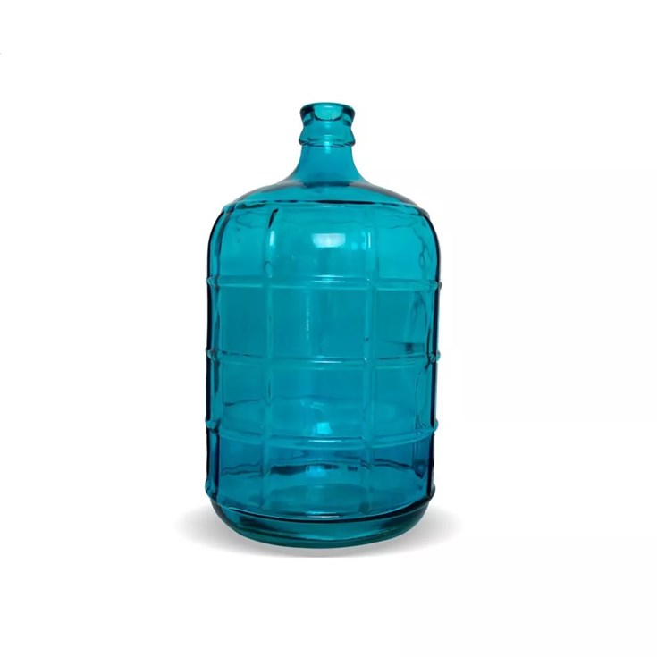 Garrafão Water de Vidro Azul Pequeno