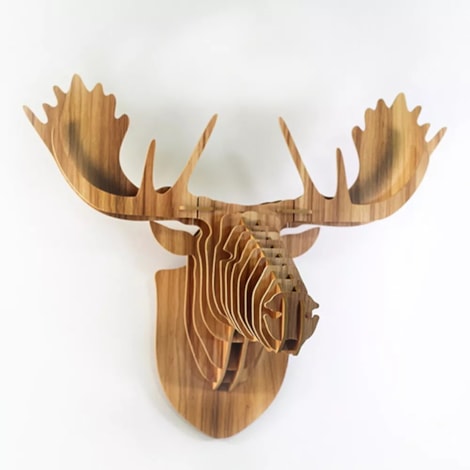 Headwall Alce - 68x55cm