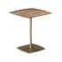 Mesa de Apoio Ellen em Metal Dourado Pequena