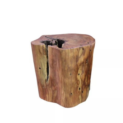 Mesa de Apoio Tronco Aroeira Marítimo - Média
