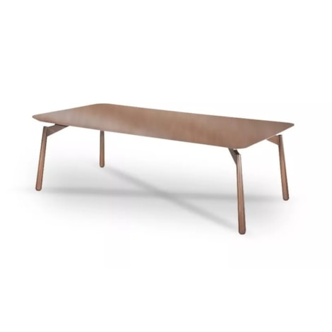 Mesa de Jantar Mauá Madeira Nogueira