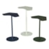Mesa Lateral Frisee Organic 02 Baixa na Lâmina de Madeira