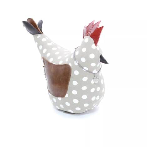 Pet.it Benta de Tecido Taupe Polka - 14x29cm