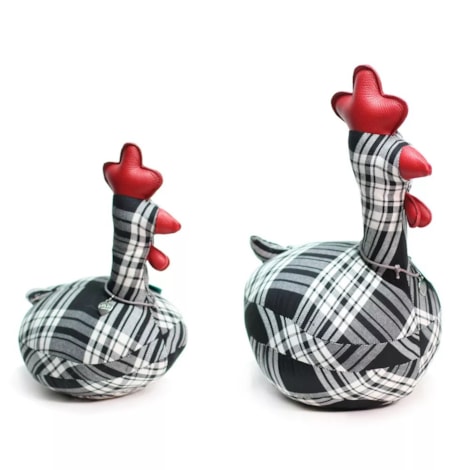 Pet.it Zeca de Tecido Black Tartan - 16x27cm