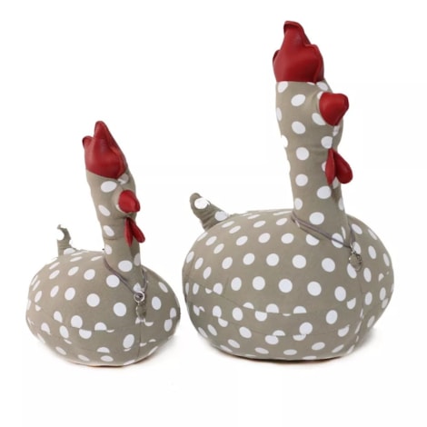 Pet.it Zeca de Tecido Taupe Polka - 16x27cm
