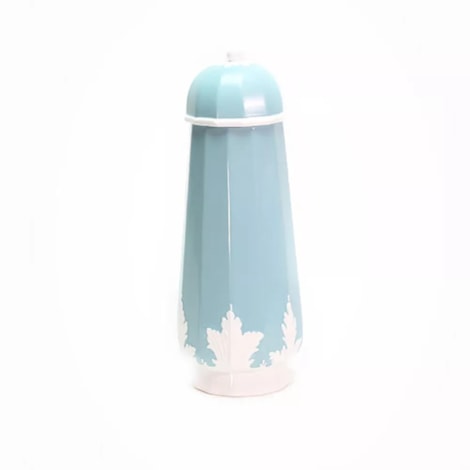 Pote decorativo Parma com detalhe em Renda Grande 17,7x48,3cm