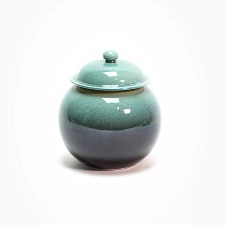 Potiche Aventurine Grande 18x19cm