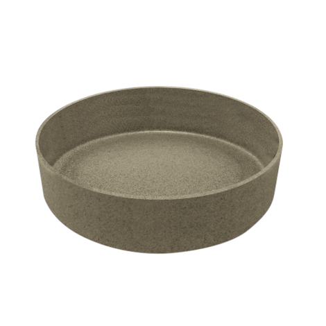 Prato para Vaso Cumbuca Alongada Pequena