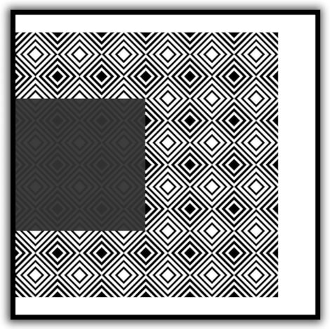 Quadro Tela Dimensione - Coleção Bianco por Lisi Wendel