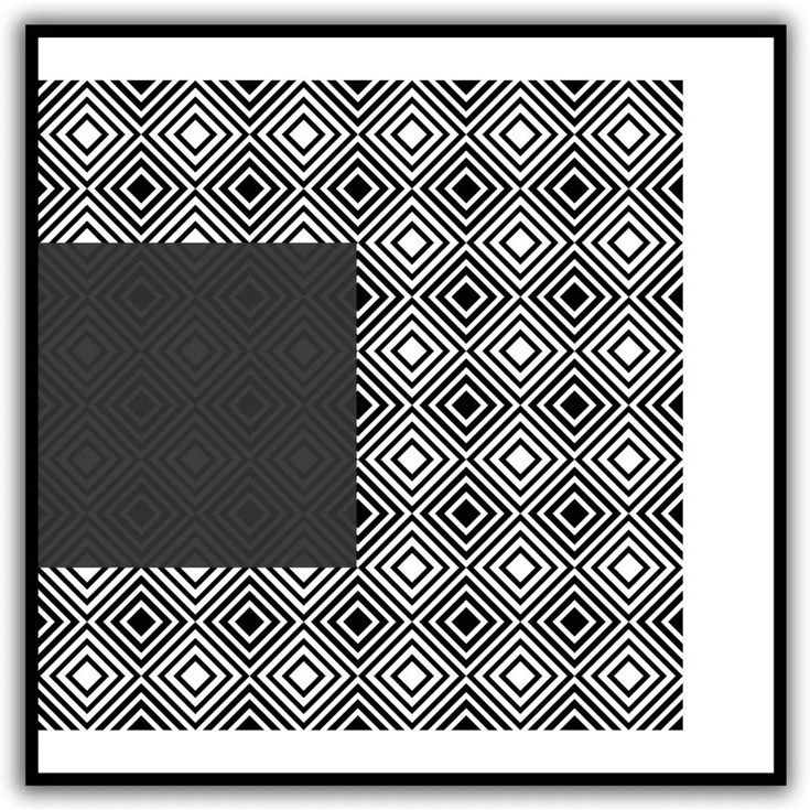 Quadro Tela Dimensione - Coleção Bianco por Lisi Wendel