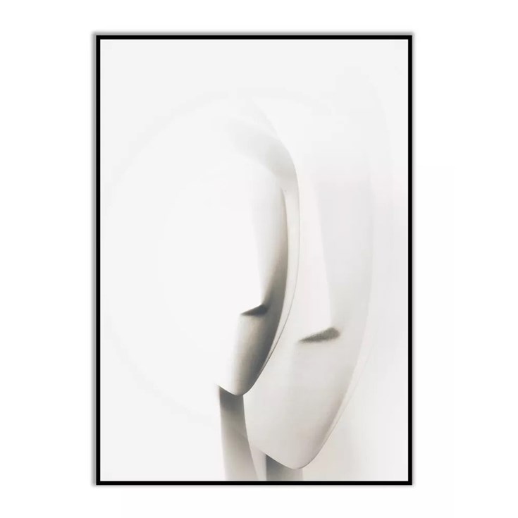 Quadro Tela Facce Marmo - Coleção Bianco por Lisi Wendel
