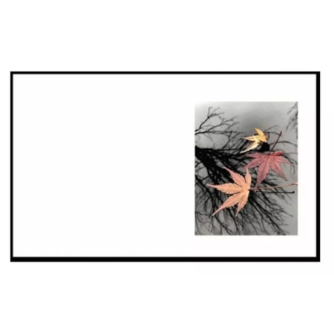 Quadro Tela Fine Art Minimal Maple Lateral II