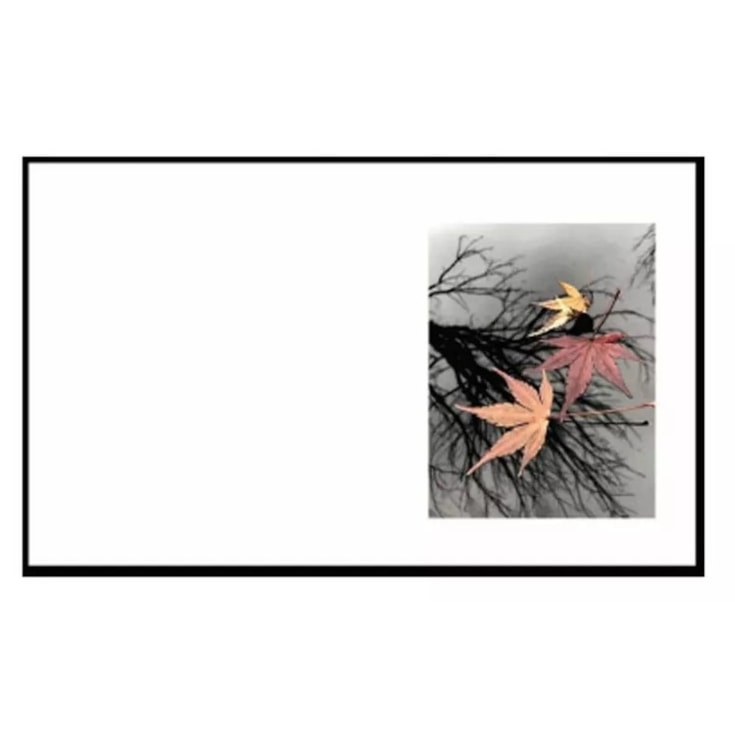 Quadro Tela Fine Art Minimal Maple Lateral II