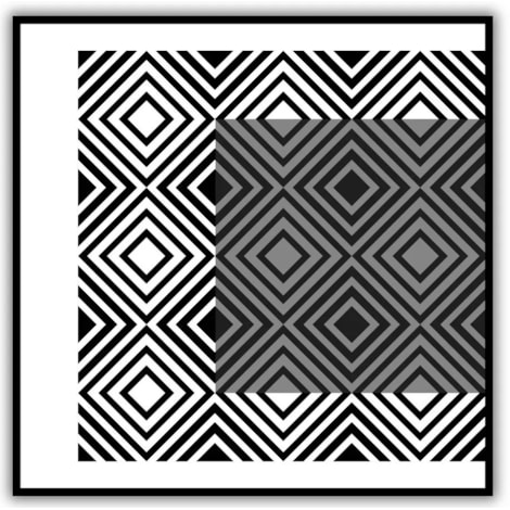 Quadro Tela Geometrico - Coleção Bianco por Lisi Wendel