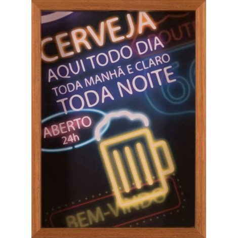 Quadro Tela Impressa Bar - Coleção Beer