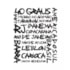 Quadro Tela Print Lettering Rio de Janeiro