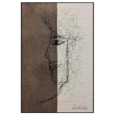 Quadro Tela Shape Draft Coleção Expressão - por Lisi Wendel